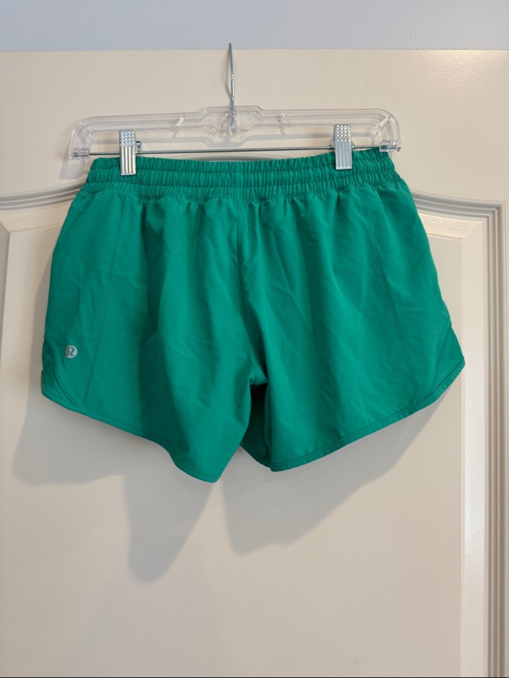 lululemon athletica Women's Athletic Shorts - Teal Green - Picture 2 of 4
